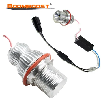 

2Pcs/Set Bulb 7000K silver Angel Eyes LED MARKER 10W CREE Chip LED Halo FOR BMW E39/E64/E60/E66/E83/E87