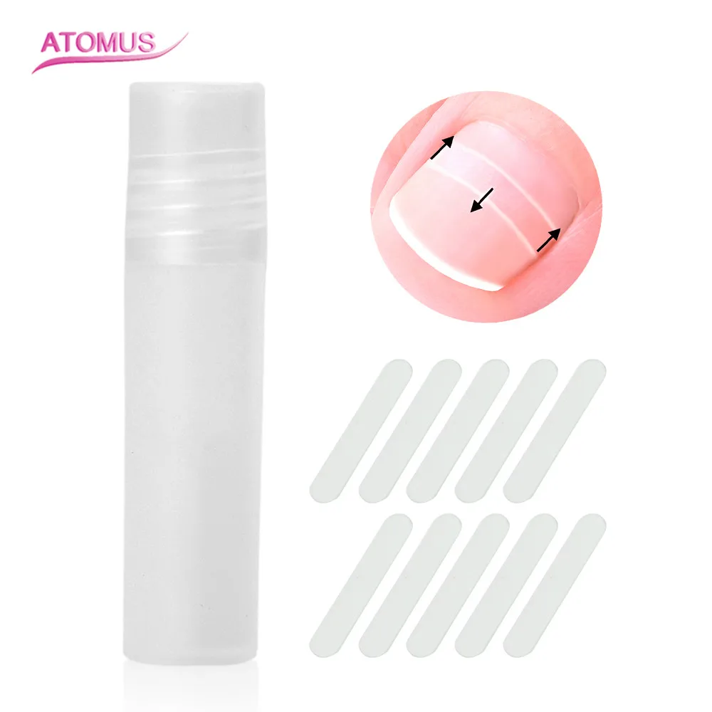 10pcs/bottle Ingrown Toe Nail Correction Sticker Patch Paronychia Correction Elastic Patch Corrector Foot Care Tool Treatment