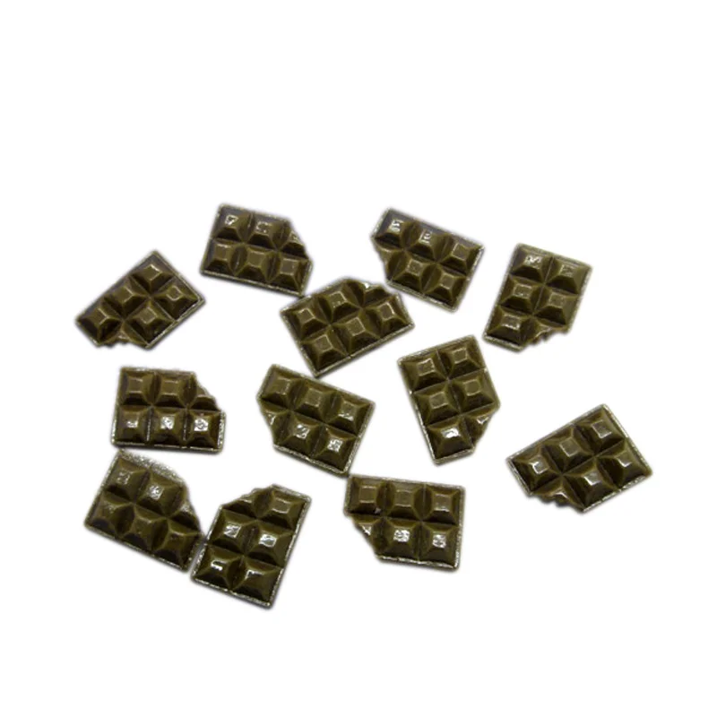 

20Pcs Mixed Chocolate Sweet Cake Resin Decoration Crafts Kawaii Bead Flatback Cabochon Scrapbook DIY Accessories Buttons