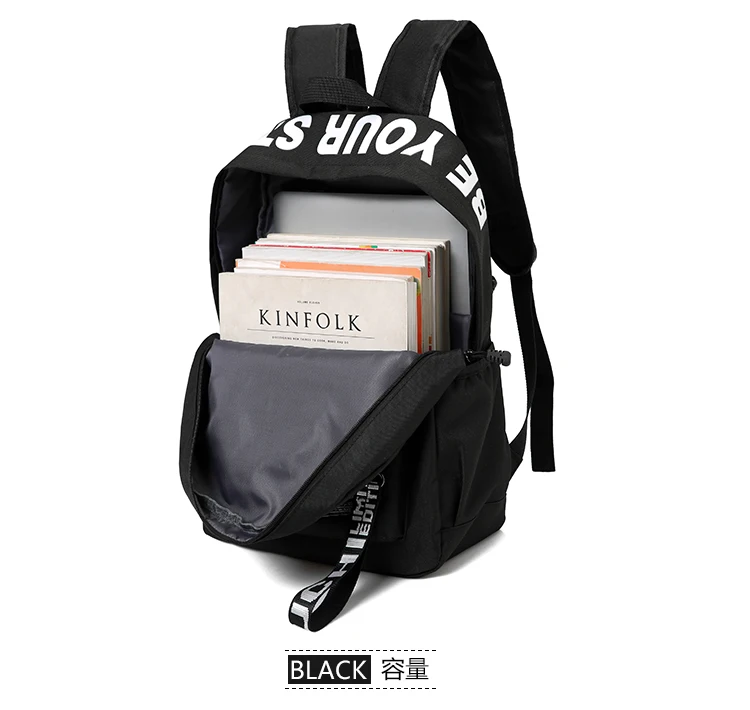 Men Women Backpack Large Capacity School Backpack Laptop Backpack Boys Girls Teenager School Bag Travel Bag Shoulder Bag Mochila