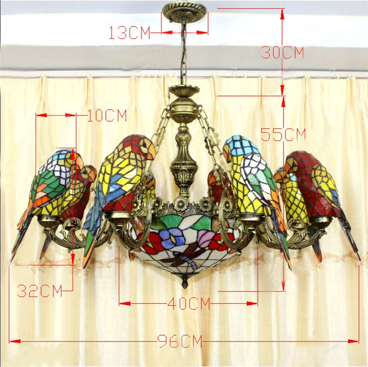 Fumat レトロな鳥の形をした吊り下げ式シャンデリア,ヨーロピアンスタイル,ステンドグラス,リビングルーム用|bird chandelier|european chandeliersglass lustres - AliExpress Fumat レトロな鳥の形をした吊り下げ式シャンデリア,ヨーロピアンスタイル,ステンドグラス,リビングルーム用|bird chandelier|european chandeliersglass lustres - AliExpress