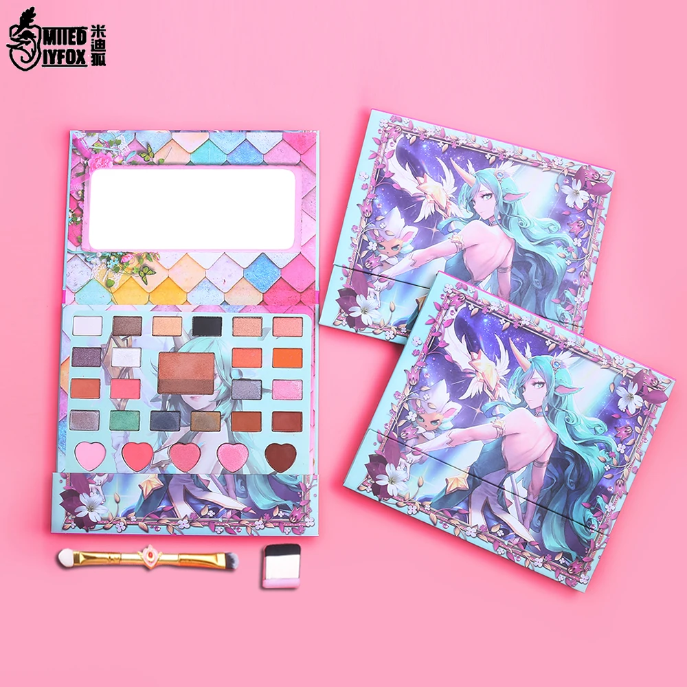 Новая игра волшебная девушка тени для век Палитра ленивые LULU LUX JINX JANNA красота
