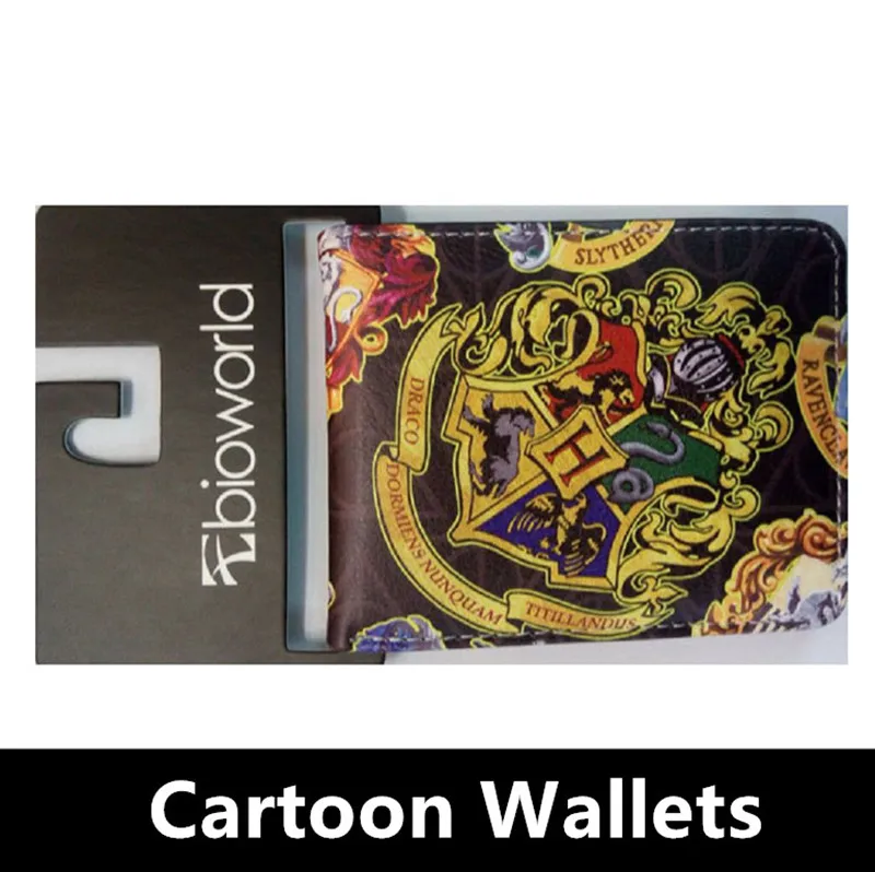 Dc Cartoon Zipper Wallet Harry Potter Sherlock Zombies Breaking Superman Purse Credit Oyster License Card Man Wallet