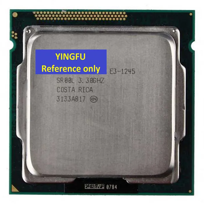 

CPU E3-1245 SR00L LGA1155 CPU Processor 3.3GHz 4-Cores 8M 95W e3-1245 Tested 100% working