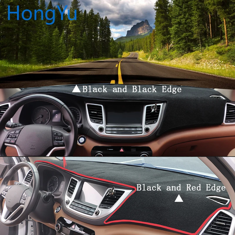 For Hyundai Sonata Nf Nfc 2009 Interior Accessories Auto Car Dashboard Cover Dash Mat Board Pad Carpet Dashmat Anti Uv Mats