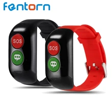 Fentorn H02 Старик Смарт-группы Поддержки GPS WI-FI LBS Позиционирования Устройства Крови мониторинга сердечного ритма Трекер Браслет Браслет