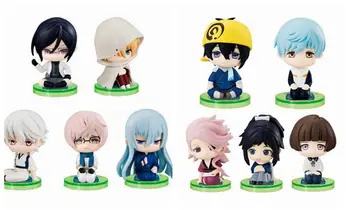 

5PCS/SET 4.5CM Touken Ranbu Online Mikazuki Munechika kogitsunemaru Anime Collectible Action Figure PVC toys Gift