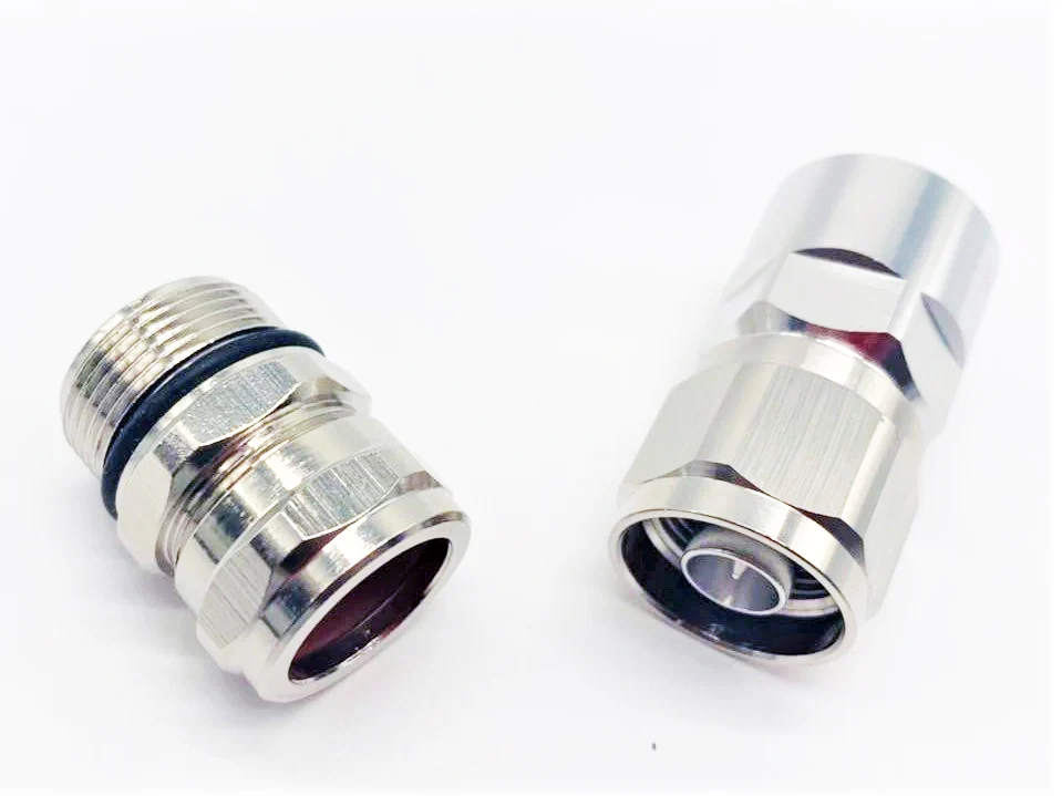 N разъем для 1/2 &quotкабеля RF L16 Тип коаксиальный 50 9 спиральных гофрирования