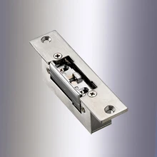 12V Fail safe fail secure Adjustable Electric Strike Lock Narrow Type Electric Door Lock for Home Office Wood Metal Door