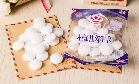 Bagged camphor ball Insect proof mothproof camphor ball wardrobe insect repellent deodorant room damp proof mildew proof  (4)
