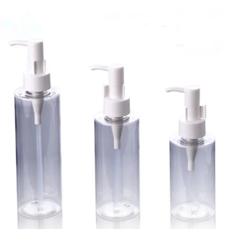 120ML 160ML 200ML Plastic Portable Shampoo Bottle With Longer Pump