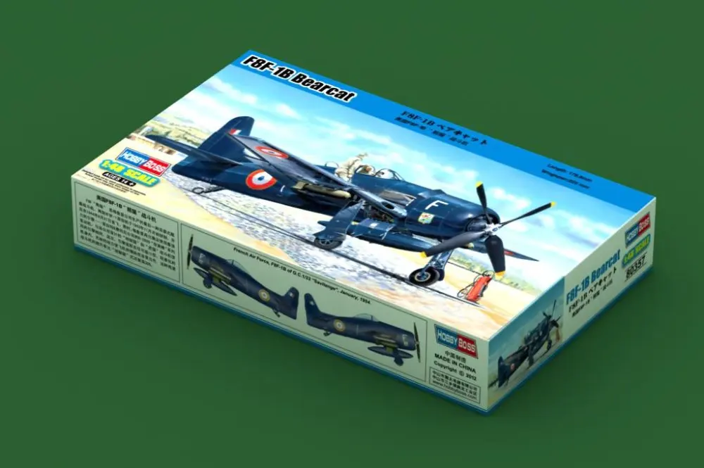 Hobby Boss model 80357 1/48 F8F 1B Bearcat model kitin Model Building