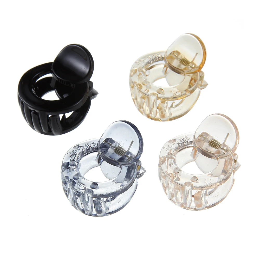 

4Pcs New women Hair Clip fashion Hair Claw Girls Hairpin hair accessories for women simple hair crab clamp