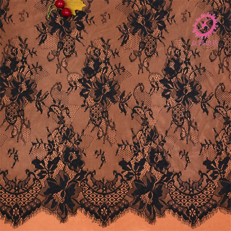 3 meters Nylon Lace fabric Lace eyelashes lace accessories clothing