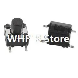 

100pcs Momentary Tact Tactile Push Button Switch SMD SMT PCB 4 Pin 6 x 6mm x 7mm