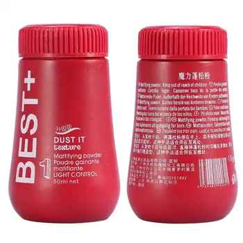 

2Pcs 10ml Mattifying Powder Increases Hair Volume Captures Haircut Unisex Modeling Styling Hair Powder Hairspray Hair Wax