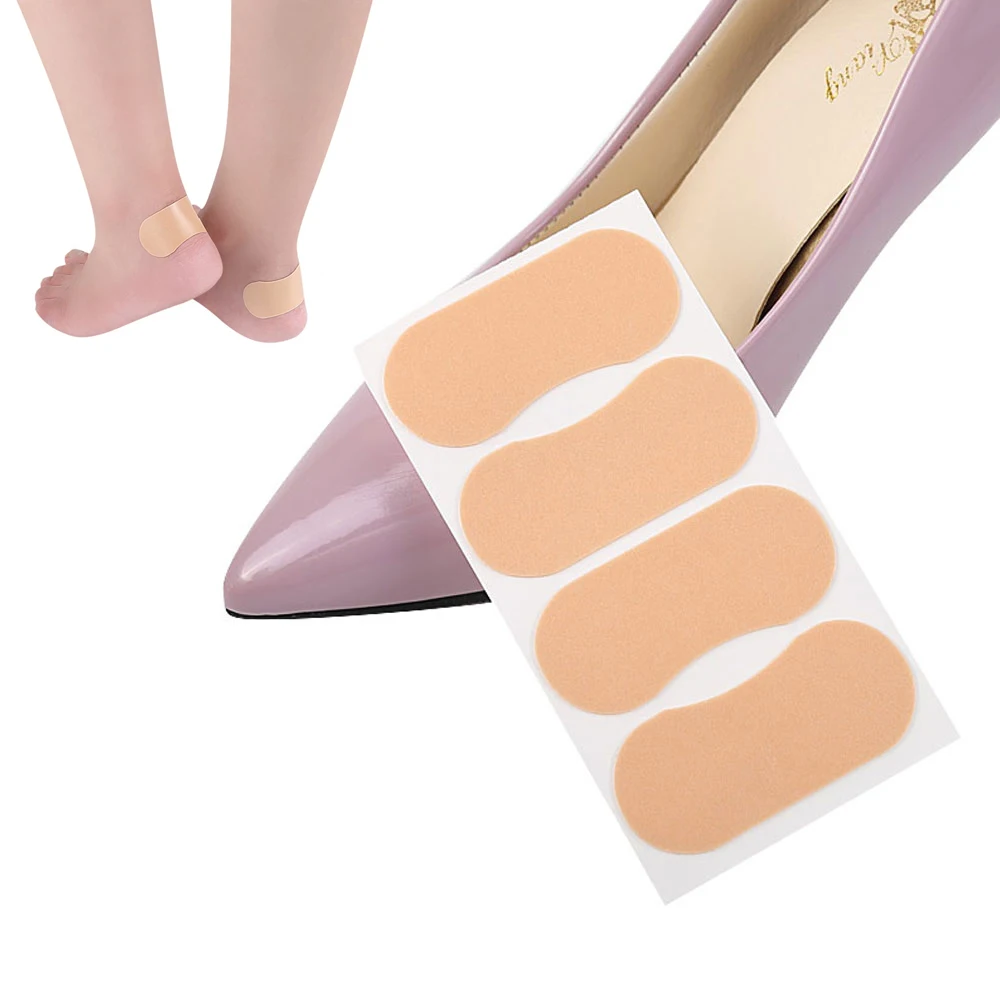 

8Pcs/2Set Heel Blister Cushioned Bandages with Gel Guard Pads to Protect, Heal and Guard Skin from Rubbing Shoes
