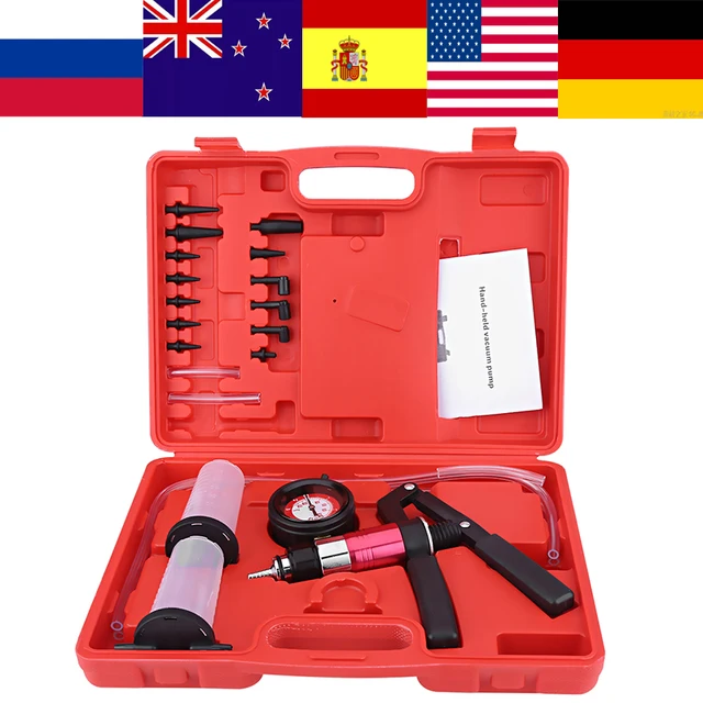 Hand Held DIY Brake Fluid Bleeder Tools Vacuum Pump