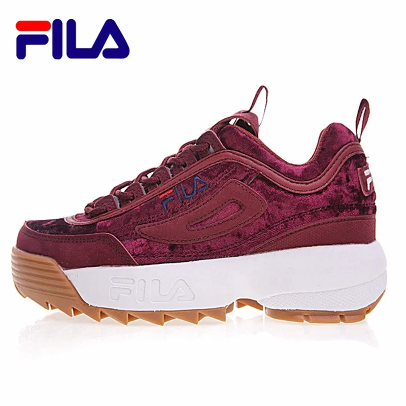 FILA Disruptor II 2 Натуральная женские кроссовки роза зум дышащая Спортивная обувь FW01656