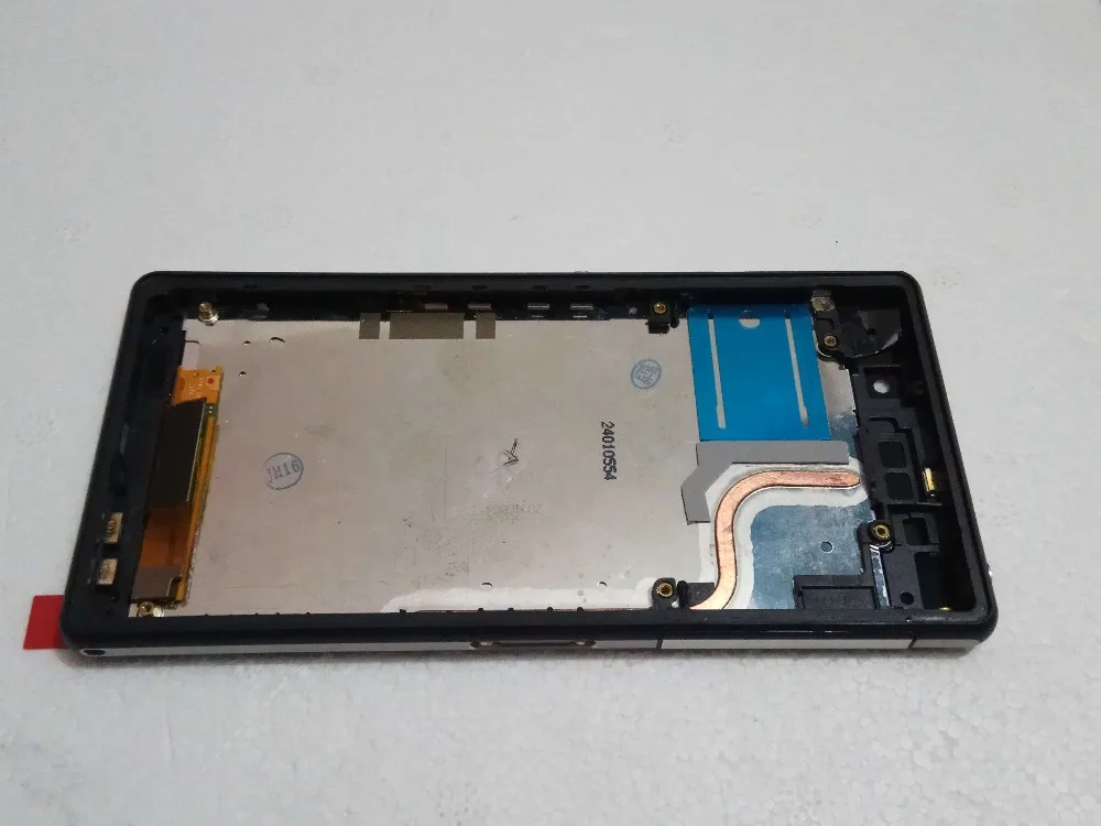 Дигитайзер сенсорного экрана для SONY Xperia Z2 черный белый фиолетовый дисплей с