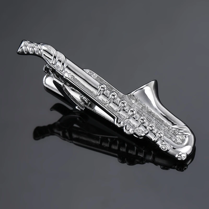 1 шт. перо гитарный пистолет якорь музыка sax Серебристый Золотой металлический