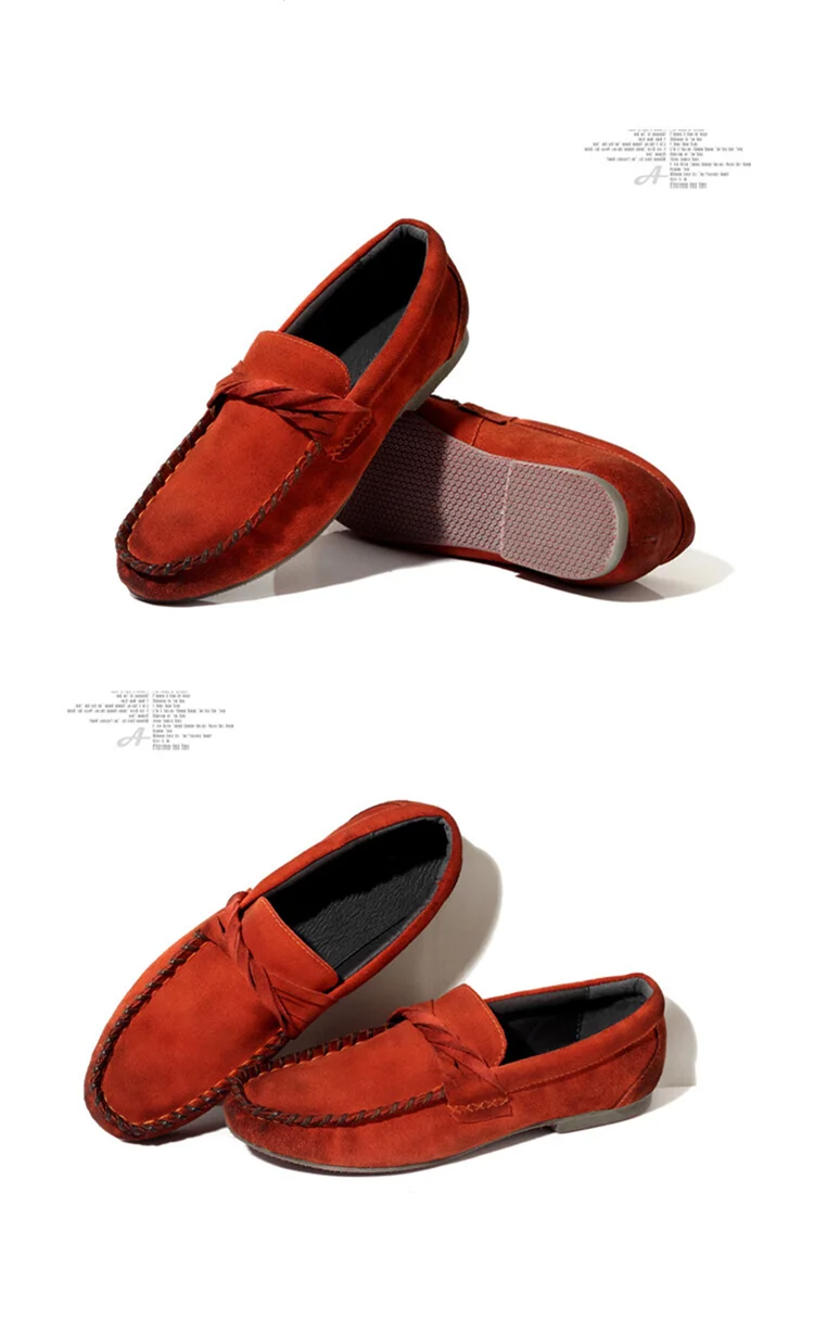 US6-10 из натуральной кожи Повседневное SLIP-ON Для мужчин Лоферы Высокое качество вождения автомобиля обувь модная дизайнерская обувь