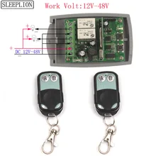 Sleeplion 36В 12В-48 V 2CH RF Беспроводной дистанционного Управление Системы Teleswitch 1/2/3 HDMI передатчик и приемник ворота пультом дистанционного управления 12V 24V ВКЛ/ВЫКЛ