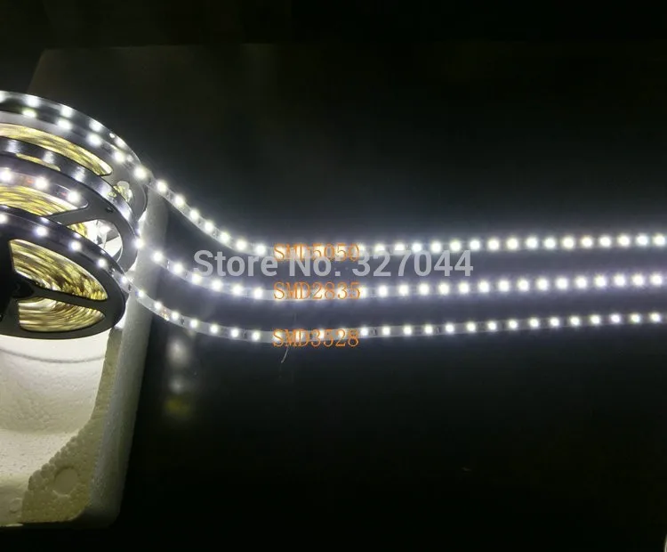 

50M/lot Slim Width 5mm 12V Smd SMD 2835 Led Flexible 12V Light Strips 60LED/m 300 Units LEDs N0- Waterproof IP445M