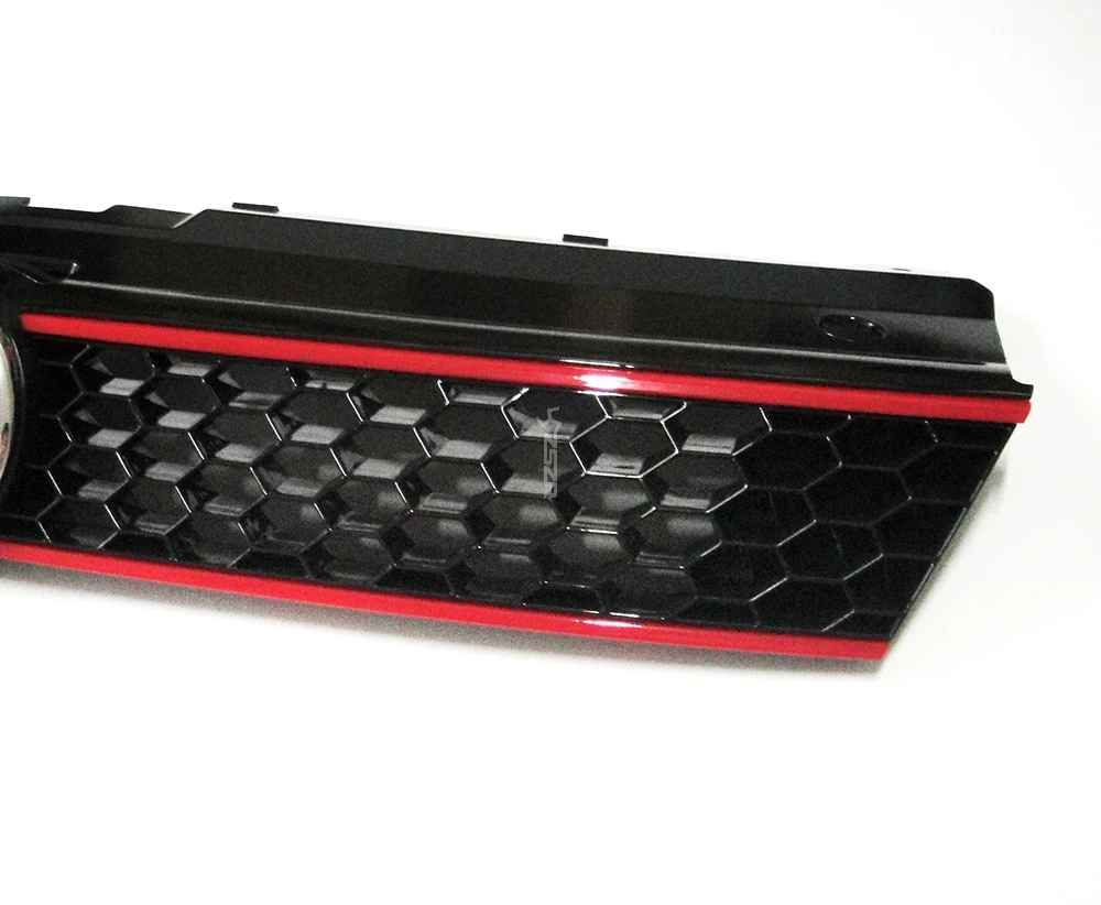 Высококачественный передний гриль для VW Polo решетка GTI 2010 2011 2012 2013 2014 2015 гоночный