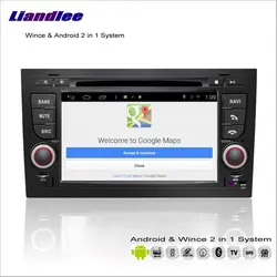 Liandlee для SEAT EXEO 2008 ~ 2013 автомобилей Радио CD DVD плеер gps Nav навигационная карта навигации Advanced Wince и Android 2 в 1 S160 системы