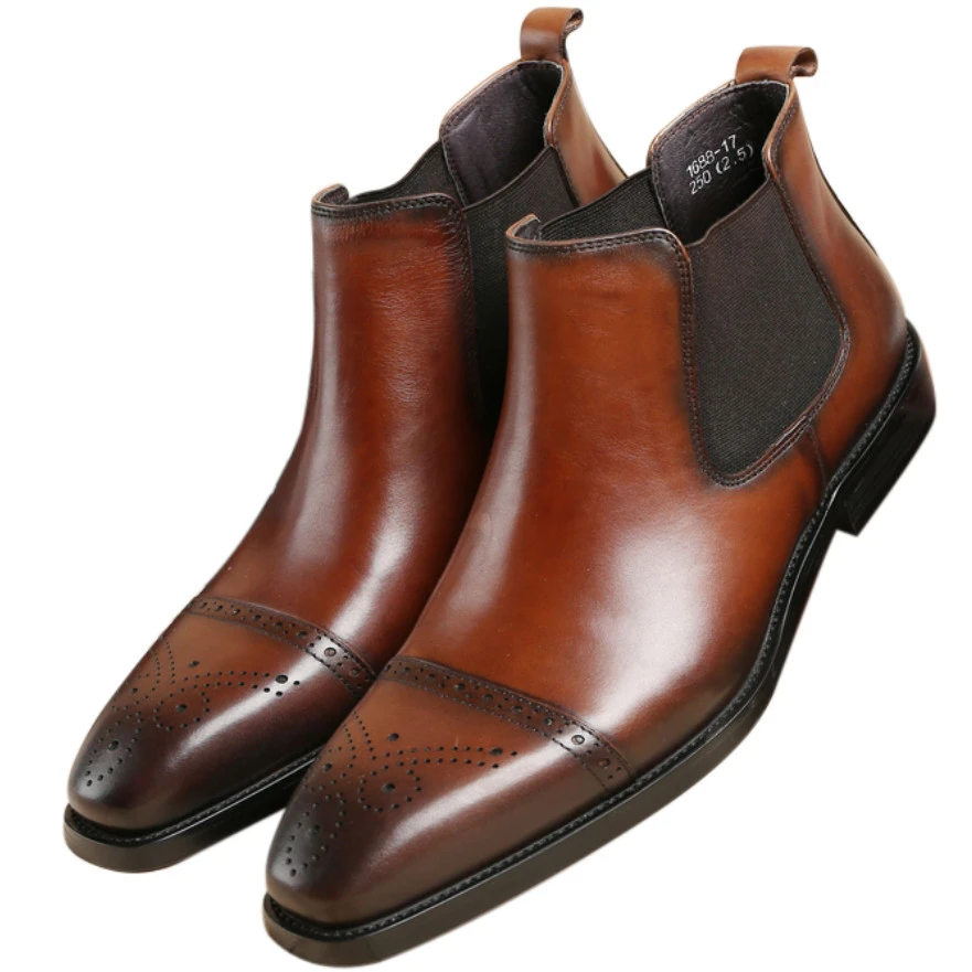 ファッションブラック タンアンクルブーツメンズドレスシューズ本革ブーツ男性ビジネスシューズ Basic Boots Aliexpress ファッションブラック タンアンクルブーツメンズドレスシューズ本革ブーツ男性ビジネスシューズ Basic Boots Aliexpress