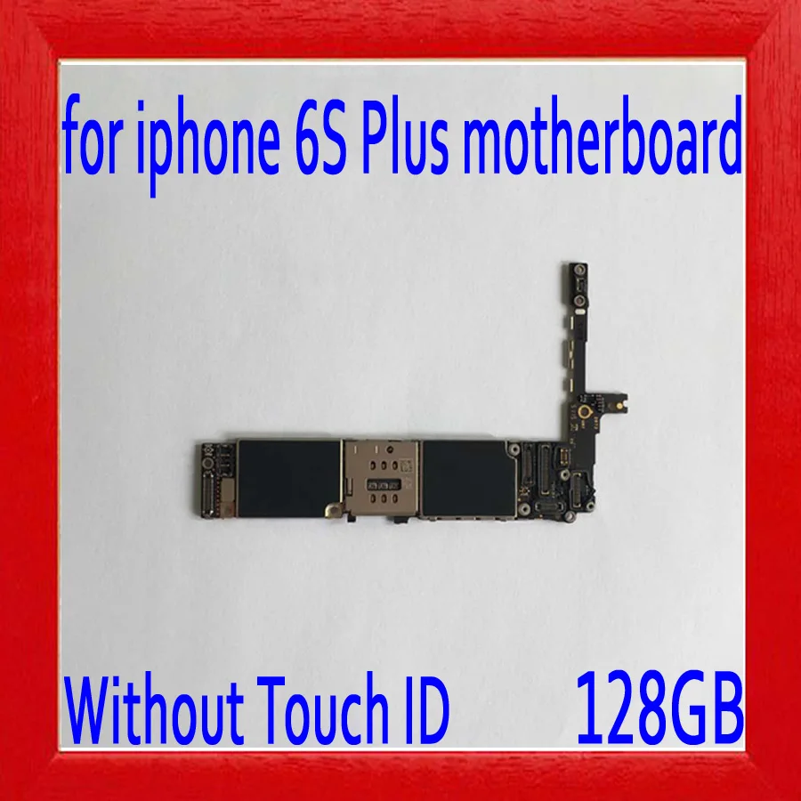 

128gb with Full unlocked for iphone 6s plus Motherboard without Touch ID,Original for iphone 6s plus Logic boards,Free Shipping
