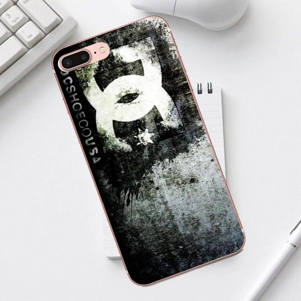 Qdowpz Stickerbomb Dc скейт Bmx новый специальный для iPhone 4 4S 5 5C SE 6 6S 7 8 Plus X XS Max XR Galaxy A3 A5 J1 J3 J5 J7