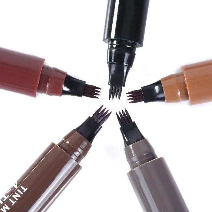 Microblading ручка для бровей вилка наконечник долговечный водонепроницаемый макияж для женщин леди HB88