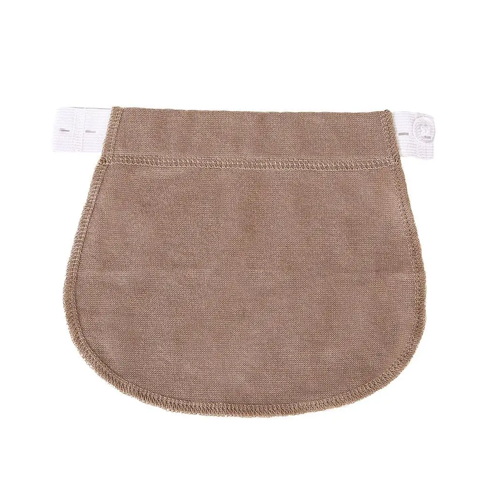 Для беременных женщин можно регулировать эластичный пояс удлинение плюс длинные брюки Кнопка для беременных женщин Пряжка для брюк удлинитель ремня ремень - Цвет: Khaki