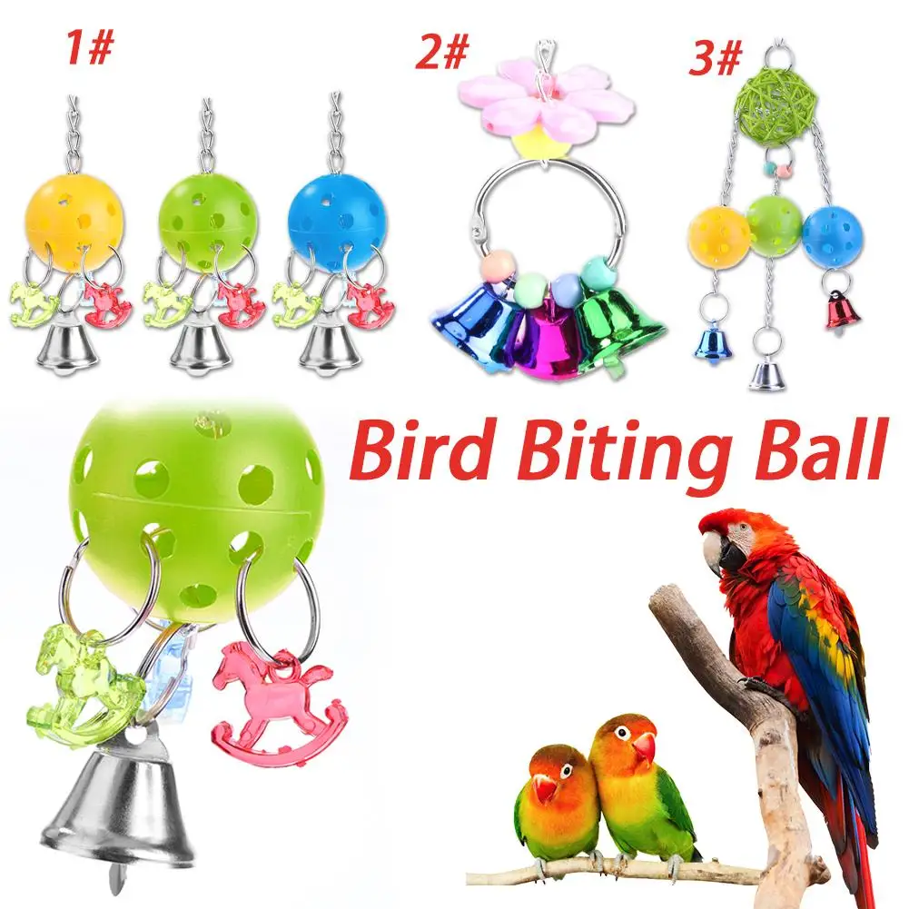 Colorful Parrot Bird Toys Home & Living Pet Parrot Toys Plastic Ball