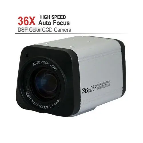  COMS 1200TVL 36X Optical Zoom DSP Color Video AHD Box Camera Auto Focus / AHD Camera for AHD DVR - 32763693280