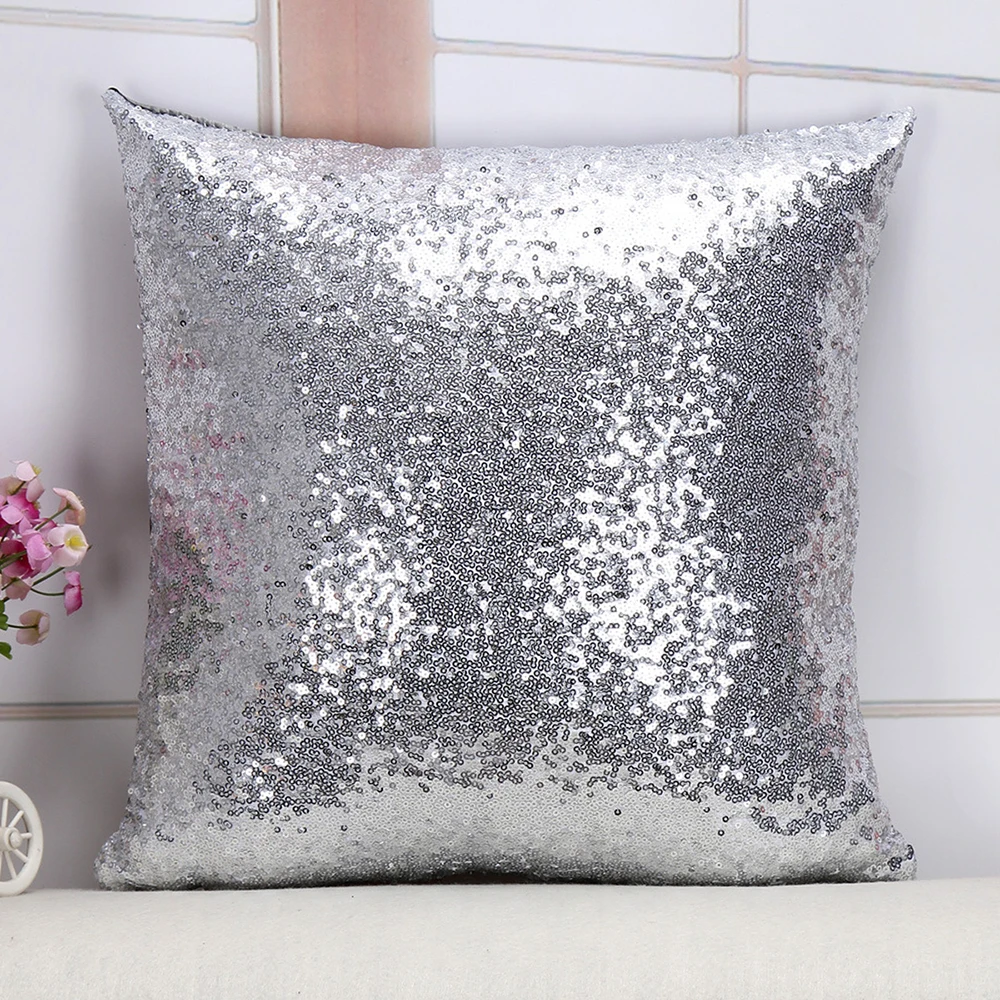 cushion cover cushions home decor throw Pillow Case decorative for sofa chair car Magical sequins pillowcase Dakimakura | Дом и сад