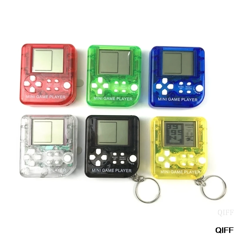 

New EDC 26in1 Tetris Portable Handheld Game Console Toys Anti-stress Keychain
