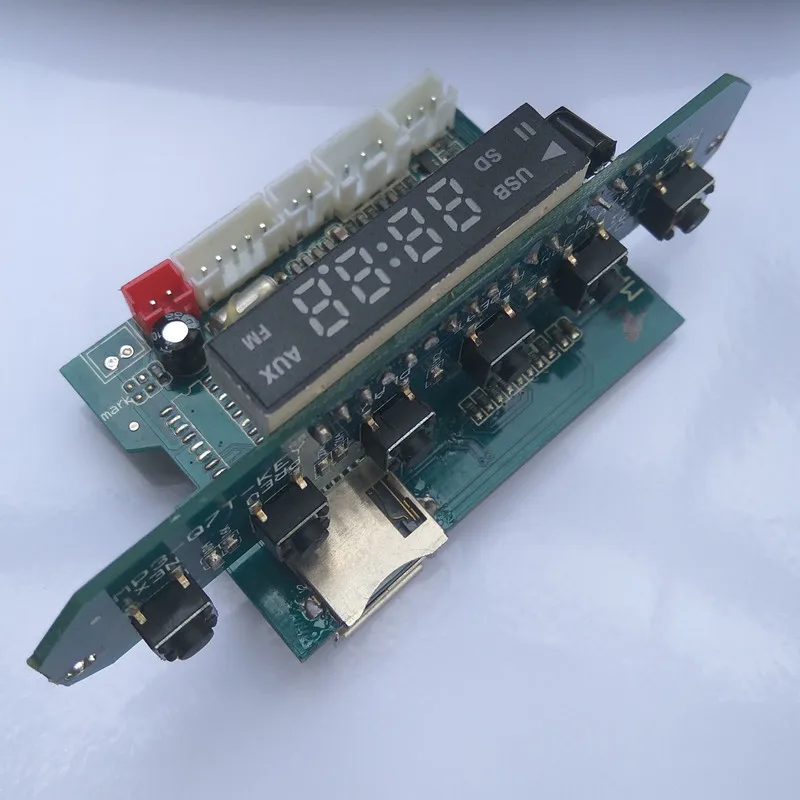 

For Q7T comes with a 5V power supply key decoding board screen recording voice prompt SD card TF USB decoder