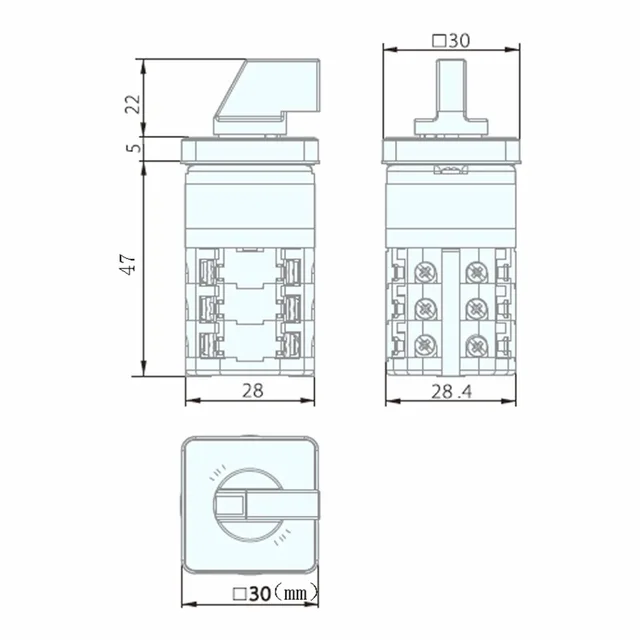 KEDU ZH-A Seious CAM Switch Rotary 2 3 Position 4A WITH TUV CE UL, View