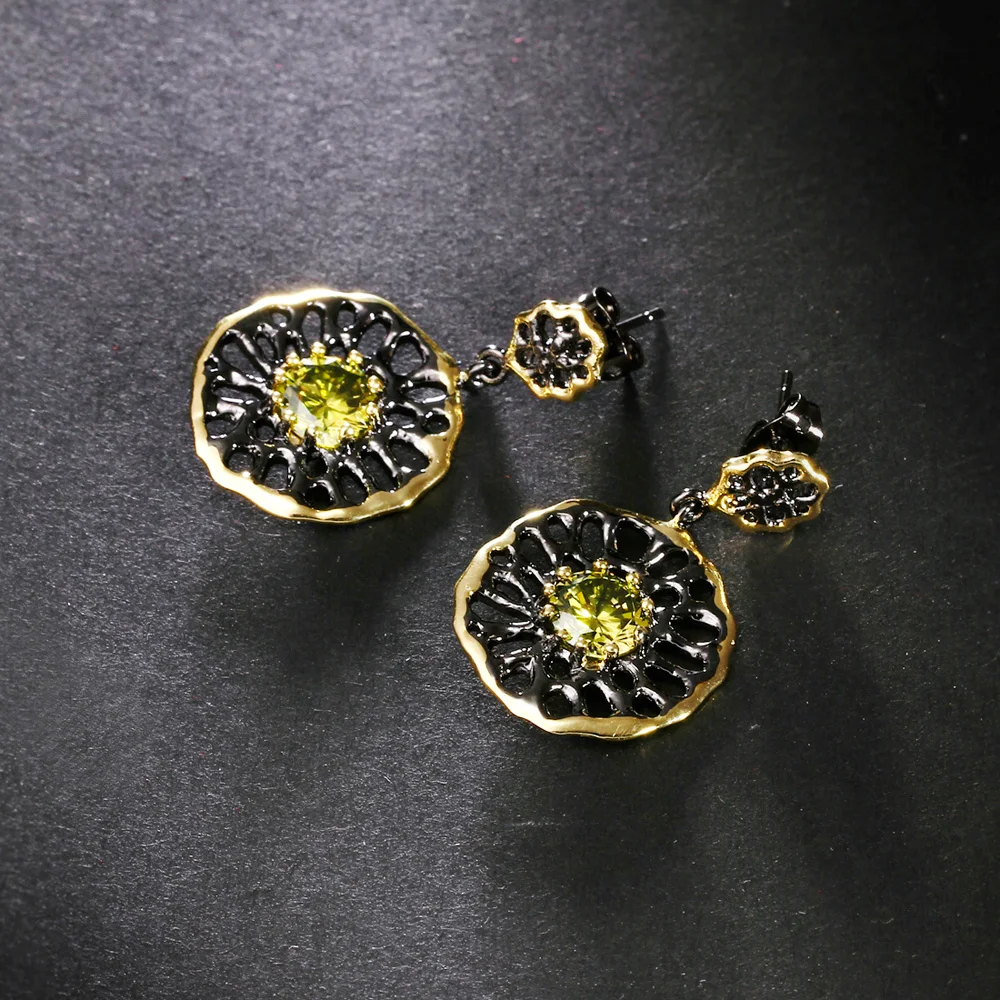 Женские серьги DreamCarnival 1989 в этническом цветочном стиле готическом E20|earrings for|jewel