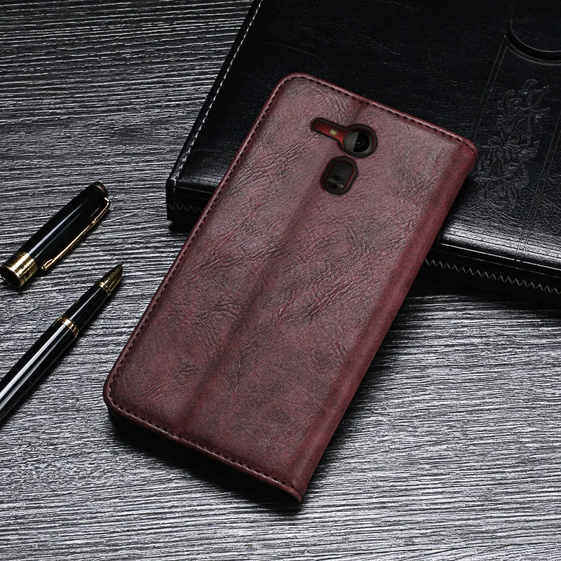 Itgoogo для Acer Liquid E700 чехол Роскошный кожаный флип защитный телефона Ретро задняя
