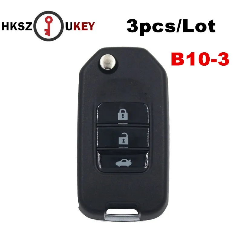 HKSZUKEY 3pcs Universal Remote car key B-Series for KD900 KD900+ URG200 programmer KEYDIY B10-3 button | Автомобили и мотоциклы