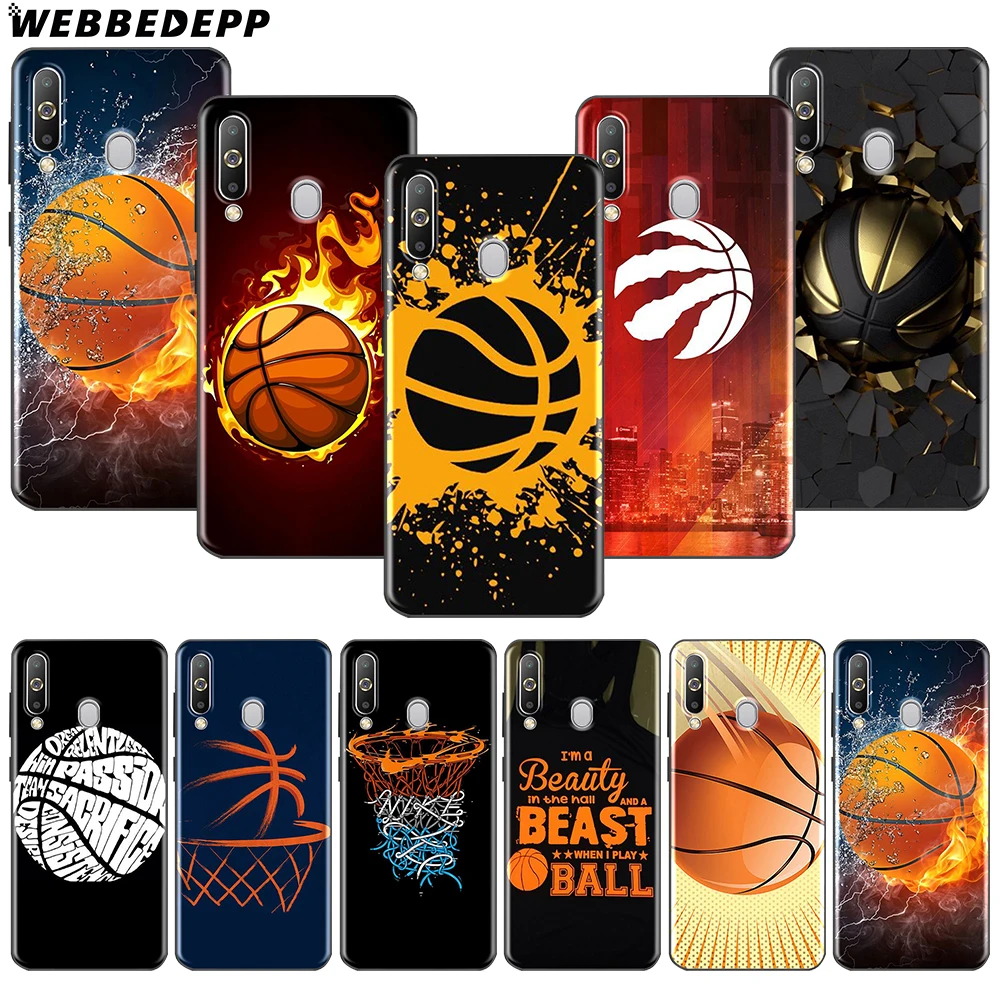 

WEBBEDEPP I love basketball Soft TPU Case for Samsung Note 10 Plus A10S A20S A30S A40S A50S A60 A70 M10 M20 M30