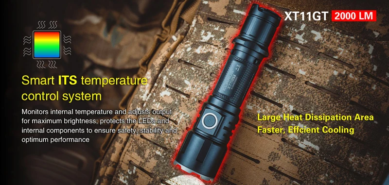 KLARUS XT11GT Programmable Tactical Flashlight (16)