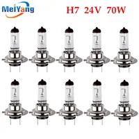 10pcs H7 24V 70W 4300K Yellow Fog Halogen Bulb Light Running Car Head Lamp Styling Source Parking Day 1