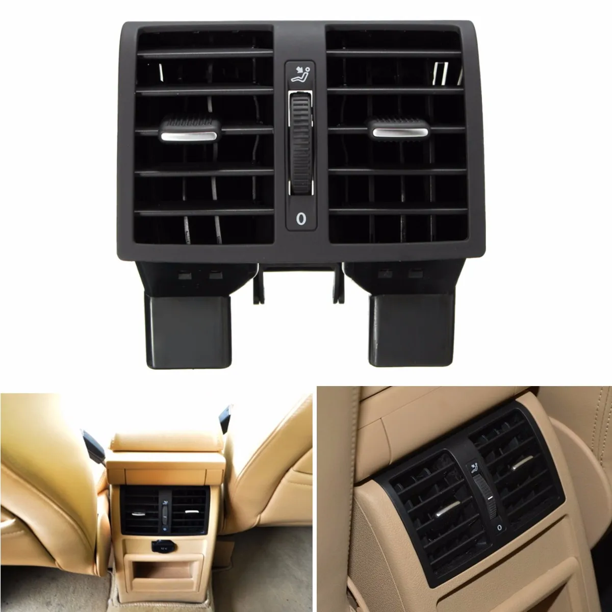 1TD819203 автомобильный Кондиционер заднее вентиляционное отверстие для VW Touran Caddy 2004
