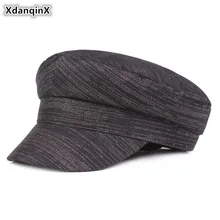 XdanqinX Для женщин на плоской подошве Кепки детские модные повседневные армейские военные шапки для бейсболка женская, шапка чистый красный женский козырек шляпа сомбреро De Mujer; большие размеры