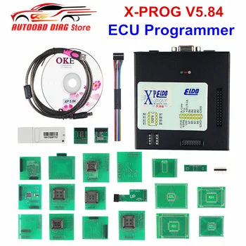 

Best Price XPROG 5.84 ECU Programmer Tool X-PROG Box XPROG M V5.84 With USB Dongle XPROG-M Full Set X Prog Better Than V5.74